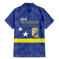 Felis Dia di Bandera Curacao Family Matching Mermaid Dress and Hawaiian Shirt Flag Proud - Wonder Print Shop