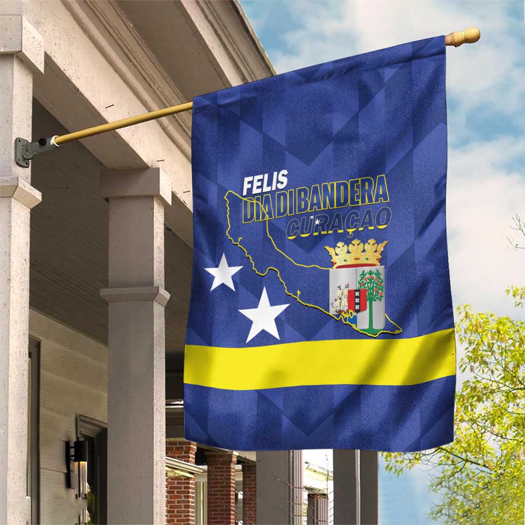 Felis Dia di Bandera Curacao Garden Flag Flag Proud - Wonder Print Shop