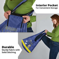 Felis Dia di Bandera Curacao Grocery Bag Flag Proud - Wonder Print Shop