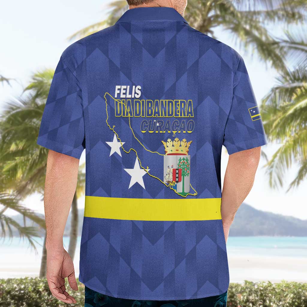 Felis Dia di Bandera Curacao Hawaiian Shirt Flag Proud - Wonder Print Shop