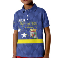 Felis Dia di Bandera Curacao Kid Polo Shirt Flag Proud - Wonder Print Shop
