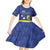 Felis Dia di Bandera Curacao Kid Short Sleeve Dress Flag Proud - Wonder Print Shop