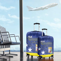 Felis Dia di Bandera Curacao Luggage Cover Flag Proud - Wonder Print Shop