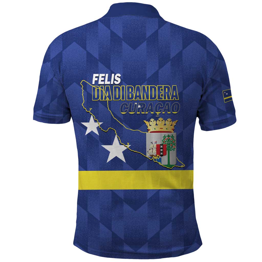 Felis Dia di Bandera Curacao Polo Shirt Flag Proud - Wonder Print Shop