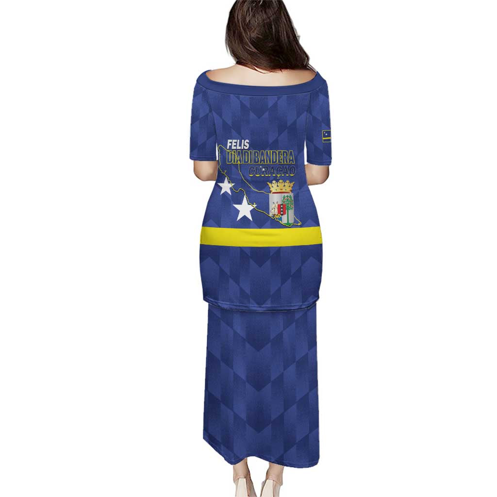 Felis Dia di Bandera Curacao Puletasi Flag Proud - Wonder Print Shop
