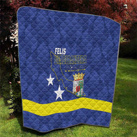 Felis Dia di Bandera Curacao Quilt Flag Proud - Wonder Print Shop