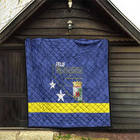 Felis Dia di Bandera Curacao Quilt Flag Proud - Wonder Print Shop