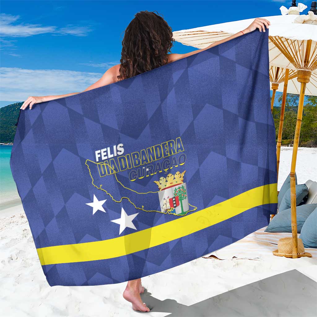 Felis Dia di Bandera Curacao Sarong Flag Proud - Wonder Print Shop