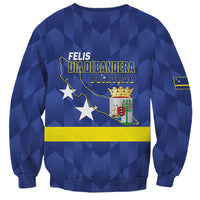 Felis Dia di Bandera Curacao Sweatshirt Flag Proud - Wonder Print Shop