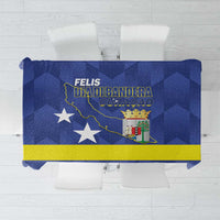 Felis Dia di Bandera Curacao Tablecloth Flag Proud - Wonder Print Shop