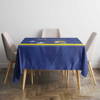 Felis Dia di Bandera Curacao Tablecloth Flag Proud - Wonder Print Shop