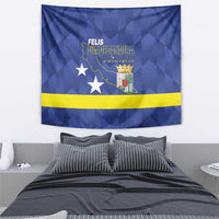 Felis Dia di Bandera Curacao Tapestry Flag Proud - Wonder Print Shop