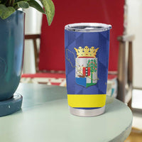 Felis Dia di Bandera Curacao Tumbler Cup Flag Proud - Wonder Print Shop