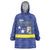 Felis Dia di Bandera Curacao Wearable Blanket Hoodie Flag Proud - Wonder Print Shop