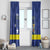 Felis Dia di Bandera Curacao Window Curtain Flag Proud - Wonder Print Shop