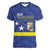 Felis Dia di Bandera Curacao Women V-Neck T-Shirt Flag Proud - Wonder Print Shop