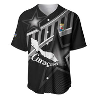 Custom Curacao Football Baseball Jersey Go La Familia Azul Black Style - Wonder Print Shop