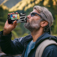 Custom Curacao Football 4 in 1 Can Cooler Tumbler Go La Familia Azul Black Style - Wonder Print Shop