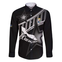 Custom Curacao Football Family Matching Summer Maxi Dress and Hawaiian Shirt Go La Familia Azul Black Style - Wonder Print Shop