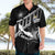 Custom Curacao Football Hawaiian Shirt Go La Familia Azul Black Style - Wonder Print Shop
