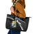 Custom Curacao Football Leather Tote Bag Go La Familia Azul Black Style - Wonder Print Shop