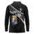 Custom Curacao Football Long Sleeve Polo Shirt Go La Familia Azul Black Style - Wonder Print Shop