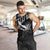 Custom Curacao Football Men Tank Top Go La Familia Azul Black Style - Wonder Print Shop