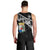 Custom Curacao Football Men Tank Top Go La Familia Azul Black Style - Wonder Print Shop