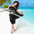 Custom Curacao Football Sarong Go La Familia Azul Black Style - Wonder Print Shop