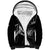 Custom Curacao Football Sherpa Hoodie Go La Familia Azul Black Style - Wonder Print Shop