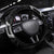 Curacao Football Steering Wheel Cover Go La Familia Azul Black Style - Wonder Print Shop