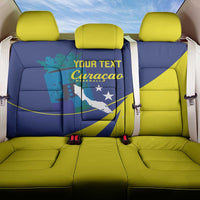 Custom Baseball Curacao Back Car Seat Cover Go Champions Korsou Curve Vibes - Wonder Print Shop