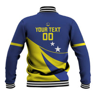 Custom Baseball Curacao Baseball Jacket Go Champions Korsou Curve Vibes - Wonder Print Shop