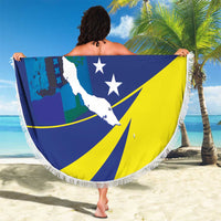 Custom Baseball Curacao Beach Blanket Go Champions Korsou Curve Vibes - Wonder Print Shop