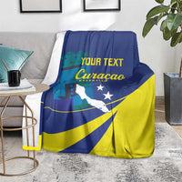 Custom Baseball Curacao Blanket Go Champions Korsou Curve Vibes - Wonder Print Shop