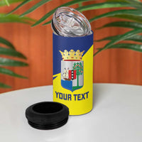 Custom Baseball Curacao 4 in 1 Can Cooler Tumbler Go Champions Korsou Curve Vibes - Wonder Print Shop