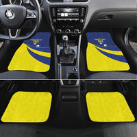 Custom Baseball Curacao Car Mats Go Champions Korsou Curve Vibes - Wonder Print Shop
