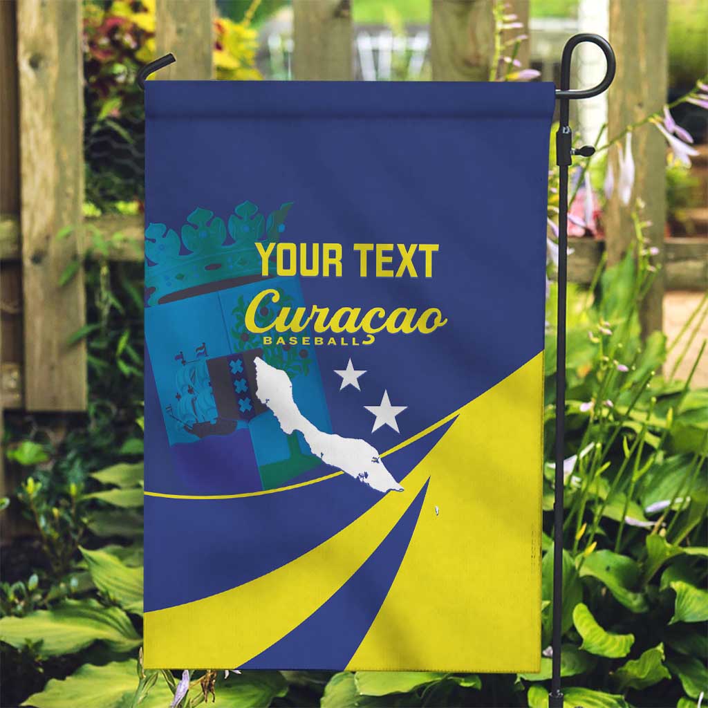 Custom Baseball Curacao Garden Flag Go Champions Korsou Curve Vibes - Wonder Print Shop