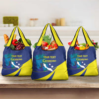 Custom Baseball Curacao Grocery Bag Go Champions Korsou Curve Vibes - Wonder Print Shop