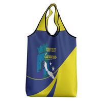 Custom Baseball Curacao Grocery Bag Go Champions Korsou Curve Vibes - Wonder Print Shop