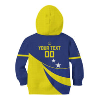 Custom Baseball Curacao Kid Hoodie Go Champions Korsou Curve Vibes - Wonder Print Shop