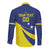 Custom Baseball Curacao Long Sleeve Button Shirt Go Champions Korsou Curve Vibes - Wonder Print Shop