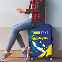 Custom Baseball Curacao Luggage Cover Go Champions Korsou Curve Vibes - Wonder Print Shop