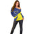 Custom Baseball Curacao Off Shoulder Sweater Go Champions Korsou Curve Vibes - Wonder Print Shop