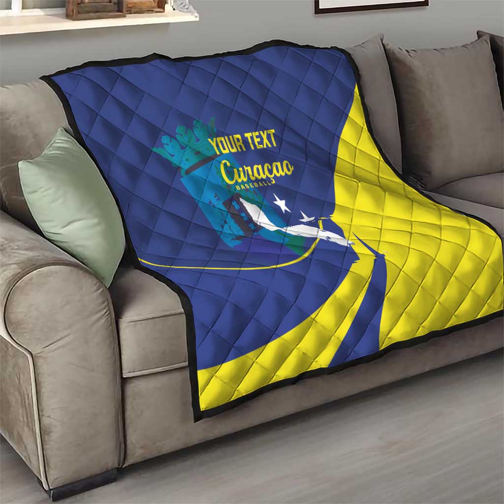 Custom Baseball Curacao Quilt Go Champions Korsou Curve Vibes - Wonder Print Shop