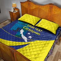 Custom Baseball Curacao Quilt Bed Set Go Champions Korsou Curve Vibes - Wonder Print Shop