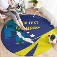 Custom Baseball Curacao Round Carpet Go Champions Korsou Curve Vibes - Wonder Print Shop