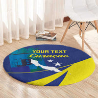 Custom Baseball Curacao Round Carpet Go Champions Korsou Curve Vibes - Wonder Print Shop