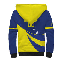 Custom Baseball Curacao Sherpa Hoodie Go Champions Korsou Curve Vibes - Wonder Print Shop