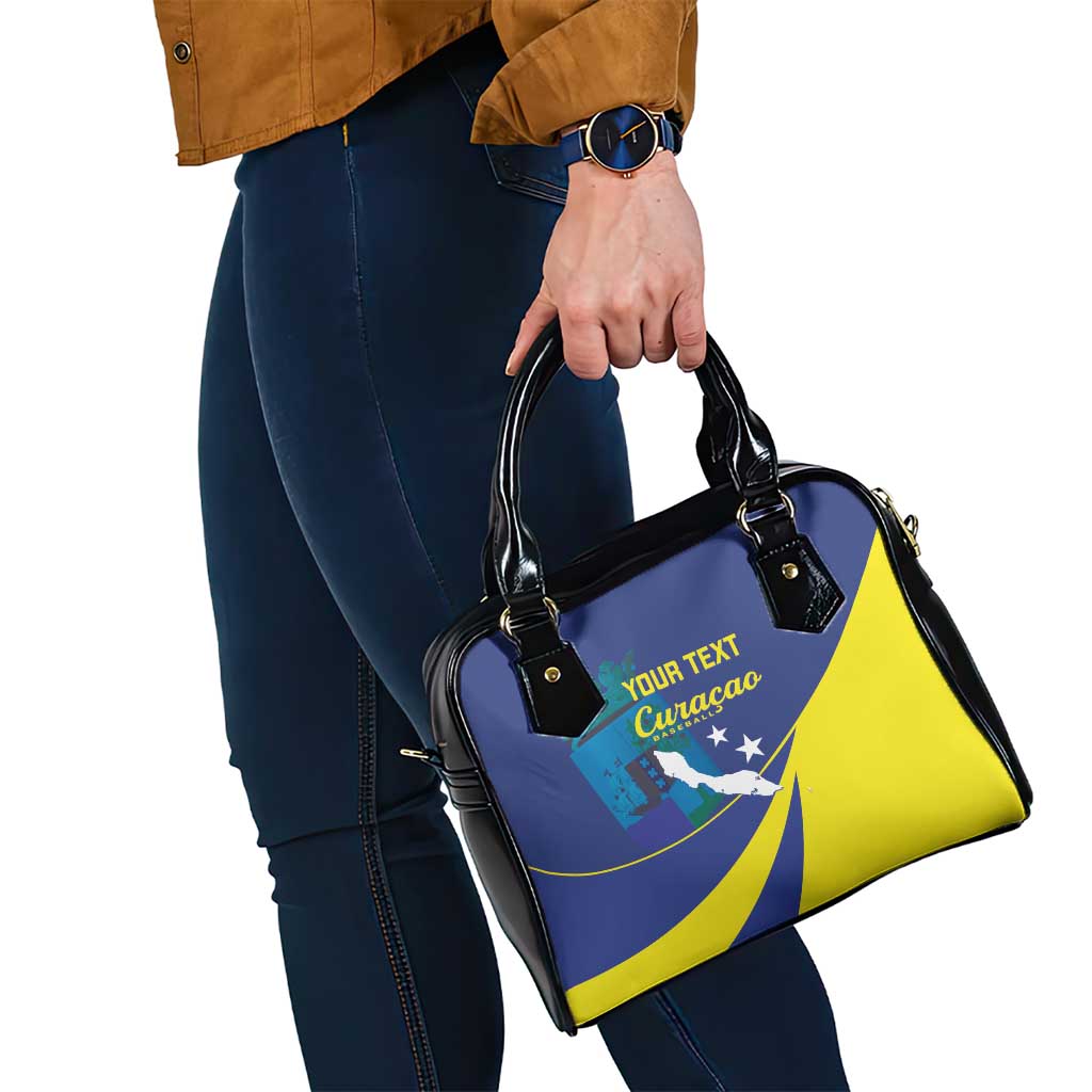 Custom Baseball Curacao Shoulder Handbag Go Champions Korsou Curve Vibes - Wonder Print Shop